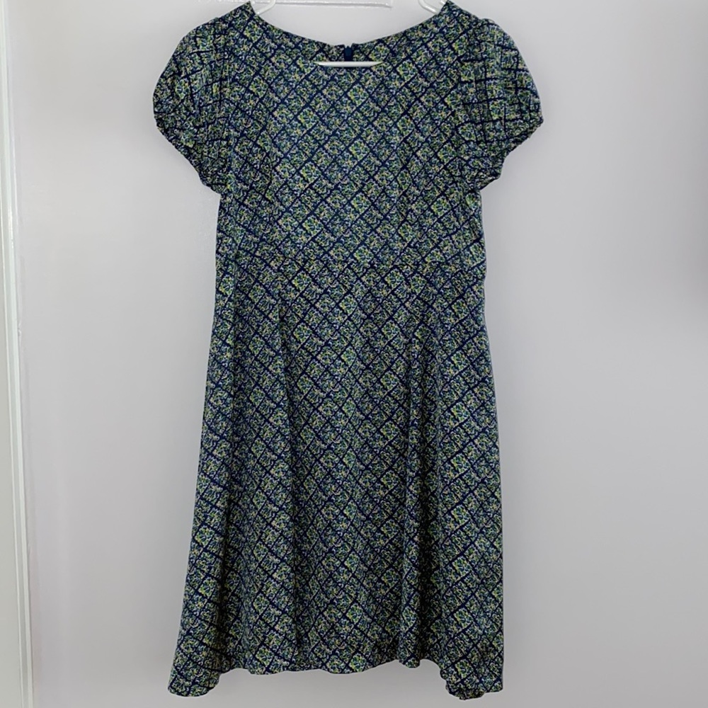 Puff Sleeve Midi Dress Size Small